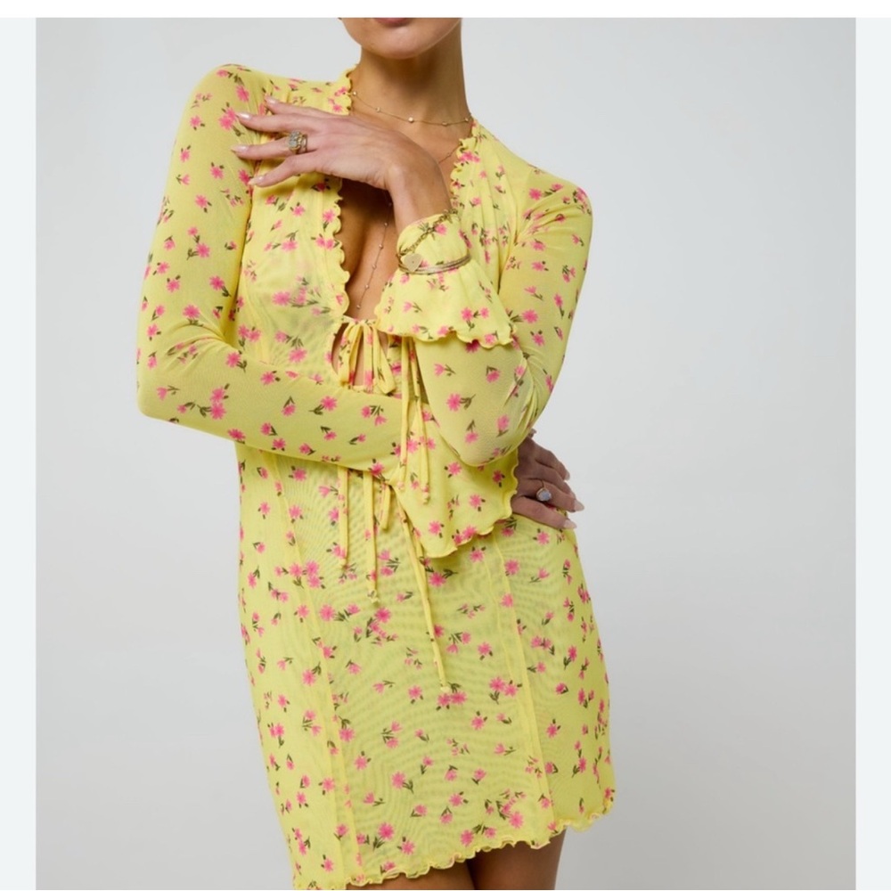 RESA Sunny Floral Long Sleeve Dress